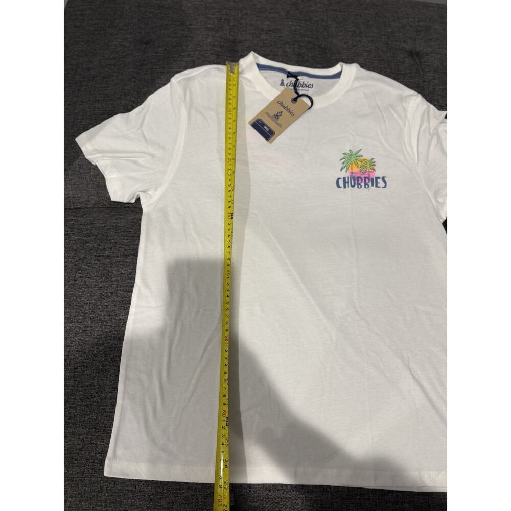 NWT Chubbies Men's Captain's License White Graphic TShirt Boat Vacation - Picture 14 of 14